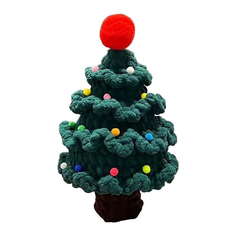 مجموعة الكروشيه شجرة عيد الميلاد محلية الصنع ، الحلي لطيف ، السنانير لعيد الشكر ، الكبار ، المبتدئين ، الفتيان والفتيات #6