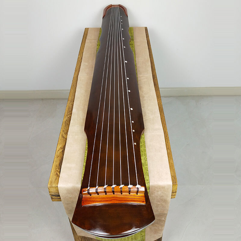 123 سنتيمتر Guqin اليدوية الخشبية 7 سلاسل أداة Guzheng Fuxi نمط الصينية التقليدية Guqin Zither المبتدئين الموسيقى اللعب هدية #2