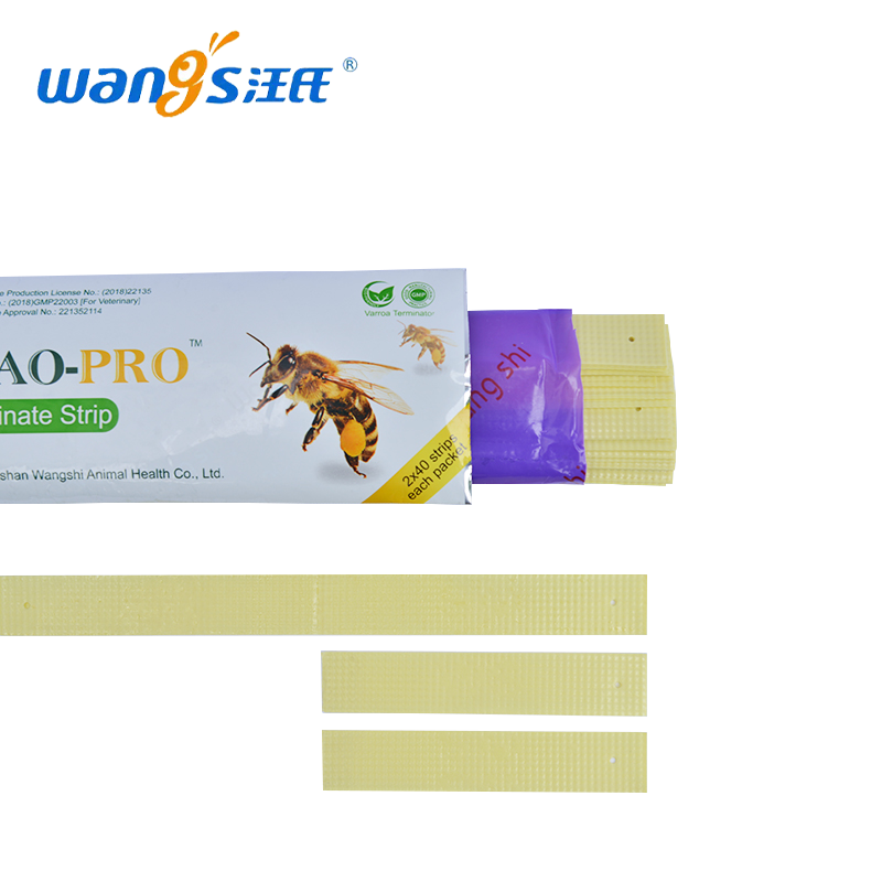 12 قطعة Wangshi Manhao قصيرة 80 شرائط فلوفالينات شرائط تربية النحل علاج Varroa مستلزمات تربية النحل الطب للنحل
