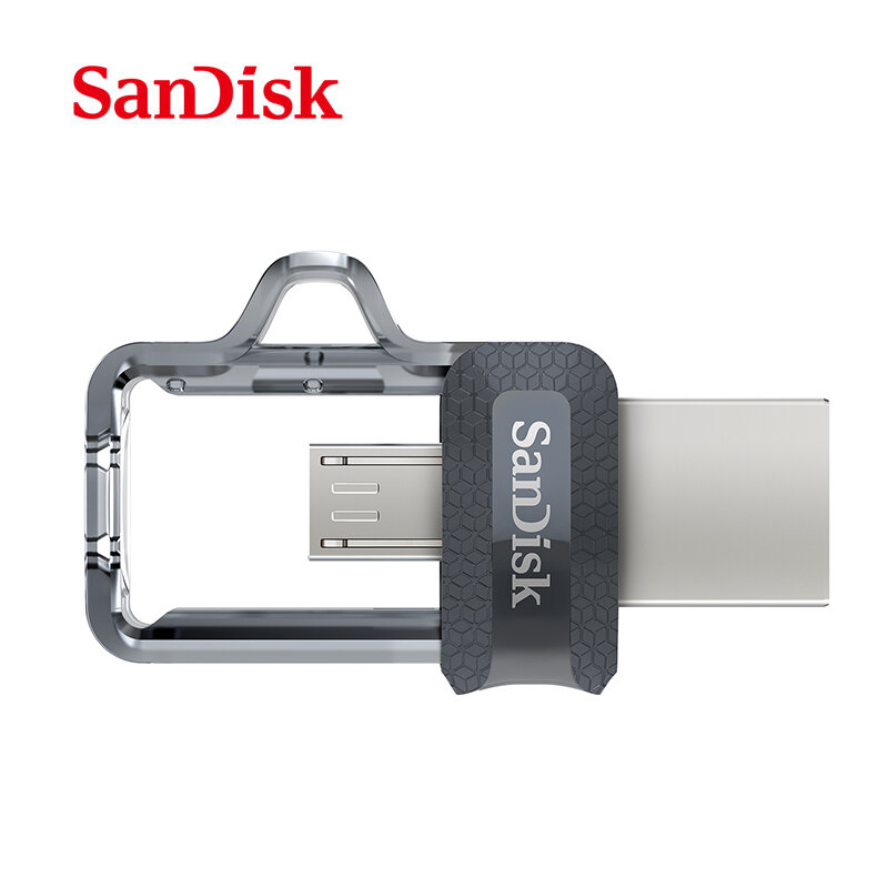 سانديسك محرك فلاش USB 256g 128GB 64GB 32GB المزدوج OTG القلم محرك عالية السرعة الذاكرة يو القرص مايكرو USB3.0 بطاقة SDDD3 للهاتف أو الكمبيوتر