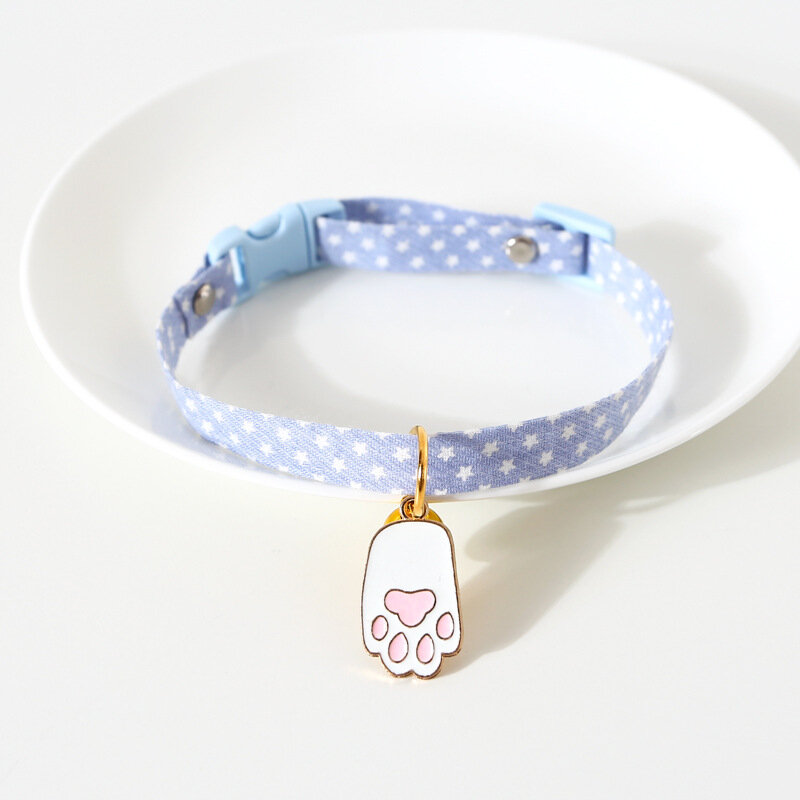 Kitten Collar with Bell Breakaway Adjustable Puppy Cat Collars Pet Supplies for Kittens Pet  Avocado Pendant Safety Necklace