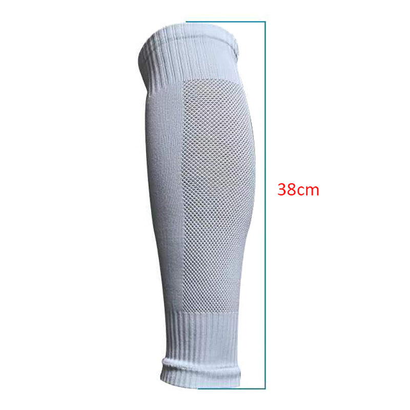 جوارب كرة القدم بدون أقدام جوارب احترافية لكرة القدم واقي البشرة تدفئة الساق ثابتة حزمة كرة القدم لحماية الساق