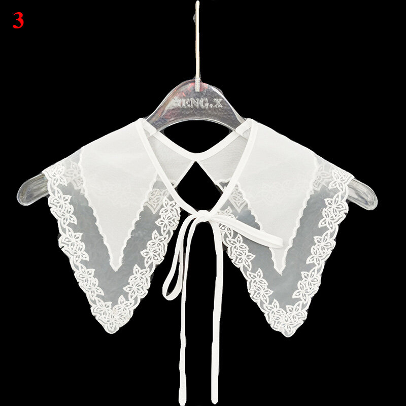 1Pcs Lace Fake Collar Blouse Cloud Shoulder Doll Collar Detachable Shirt Collar Blouse Top Clothes Decorative Accessories
