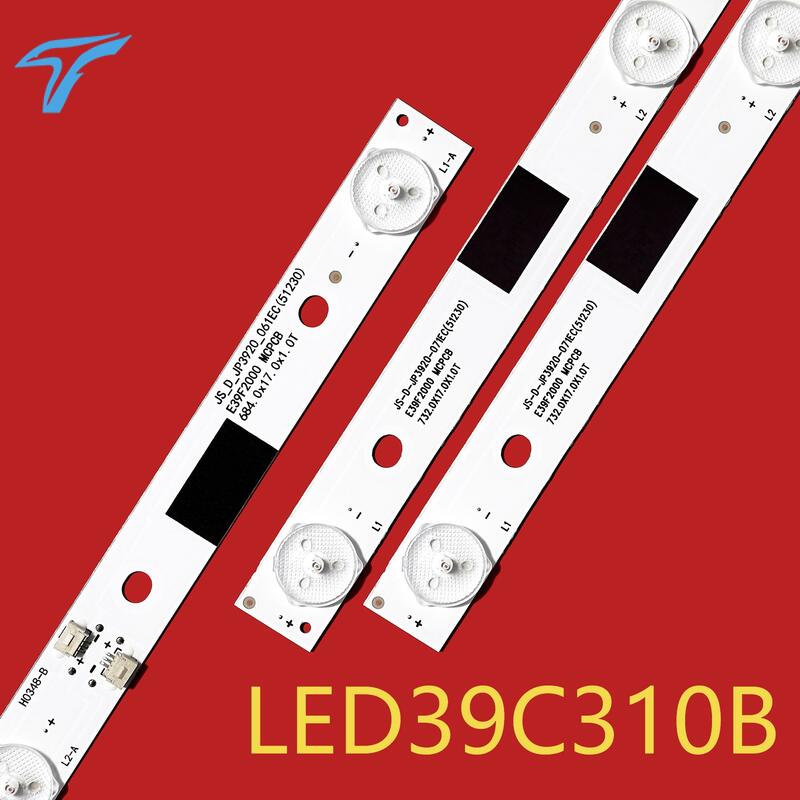 3 قطعة LED بار ل CTV4036 LED39C310A LC390TA JS-D-JP3910-071EC 061EC E39DU1000 MCPCB MS-L1136-R/L L0878 LED39C310B MS-L1136-R L