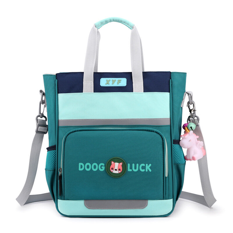 حقيبة دروس لطلاب المدارس الابتدائية حقيبة ظهر للأطفال متعددة الوظائف ذات سعة كبيرة حقيبة فنية محمولة يدويًا #5