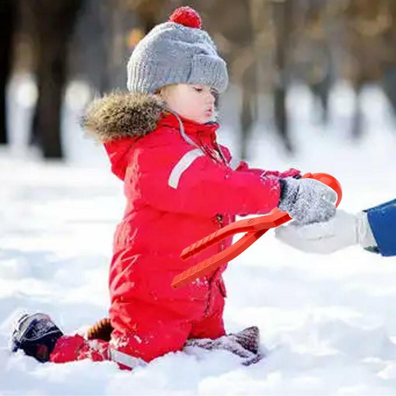 صانع كرة الثلج جعل كرات الثلج بسرعة كرة الثلج مكافحة أداة كليب للأطفال في الهواء الطلق لعب الثلج لعب ل كرة الثلج مكافحة الرمل