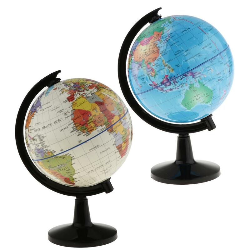الروتاري نموذج غلوب العالم الجغرافيا لعبة تعليمية مع موقف للمدرسة الفصول الدراسية الوسائل التعليمية الطلاب الاطفال