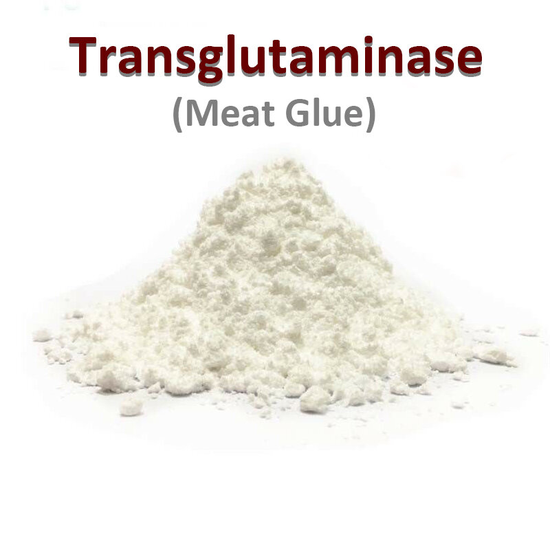 اللحوم المضافة ترانسغلوتاميناز (الغراء اللحوم) الغذاء الصف إنزيم ترانسغلوتاميناز TG 100G-1 كجم