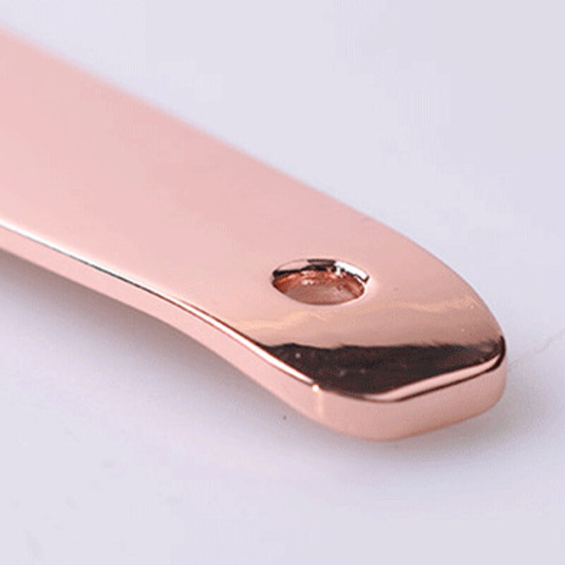 Zinc Alloy Shoehorn Pure Color Metal Material Portable Arc Fit Home Simple Design High Quality Smooth Shoehorns