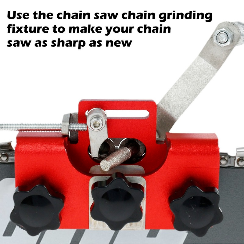 Portable Chainsaw Sharpener Jig Manual Chainsaw Chain Sharpening For Most Chain Saws And Chainsaw Sharpener Stone