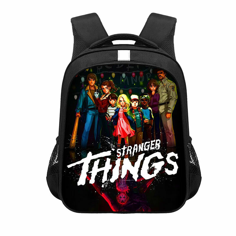 Stranger Things School Bag Women Backpacks for Teenage Bookbag Kindergarten Boys Girls Stranger Things Schoolbags Gift