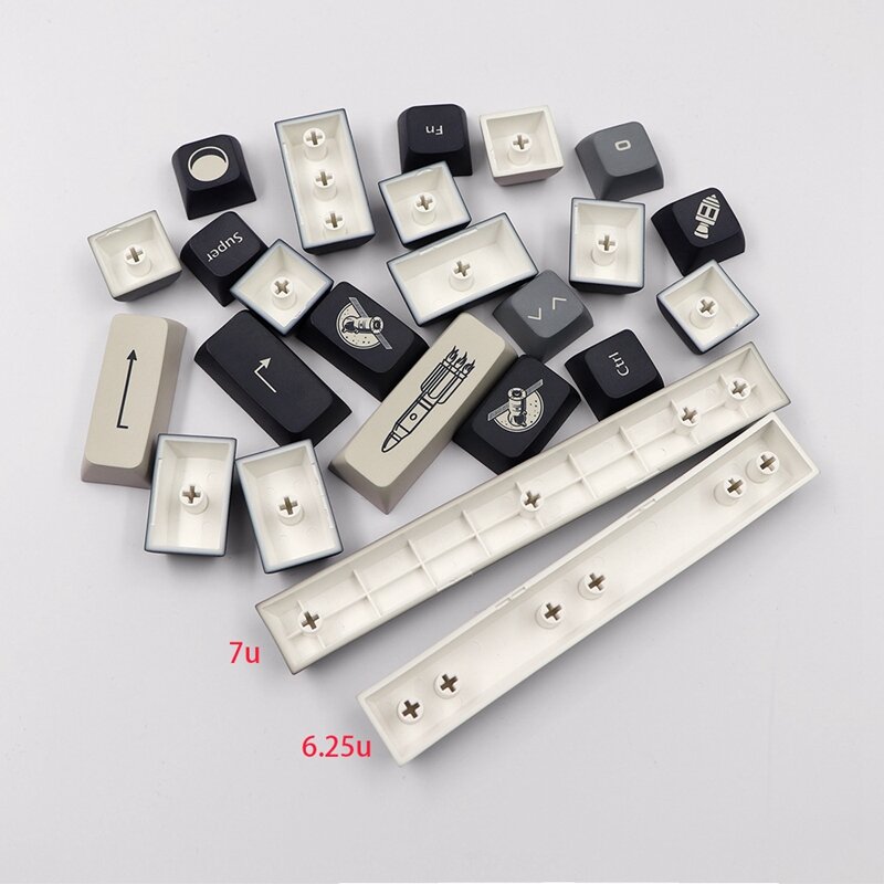 133 Key Apollo Keycaps Pbt XDA Keycap For Dz60/RK61/64/Gk61/68/75/84/980/104 Mechanical Keyboard Gmk Key Cap