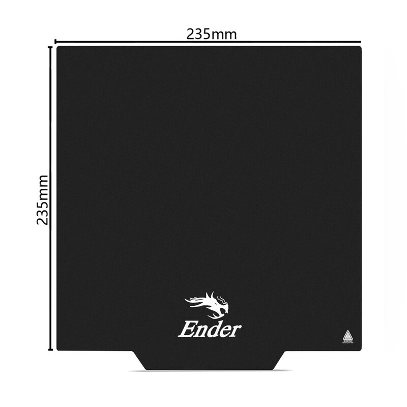 طابعة ثلاثية الأبعاد Heatbed 235x235 مللي متر الساخن السرير منصة ملصق ورقة الشريط المغناطيسي بناء سطح ل Creality Ender-3/Ender-3 برو/Ender-5 #6