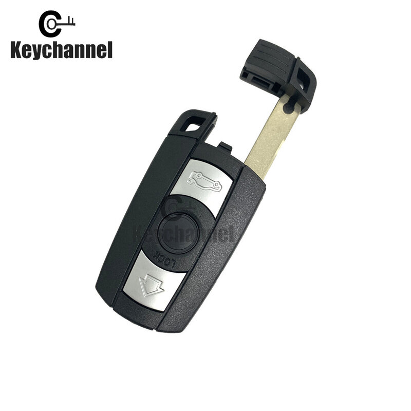 Keychannel سيارة مفتاح بعيد قذيفة حالة 3 زر غلاف HU92 مفتاح ل BMW 1 3 5 6 سلسلة E90 E91 E92 E60 E70 E71 E72 E82 E87 E88 E89