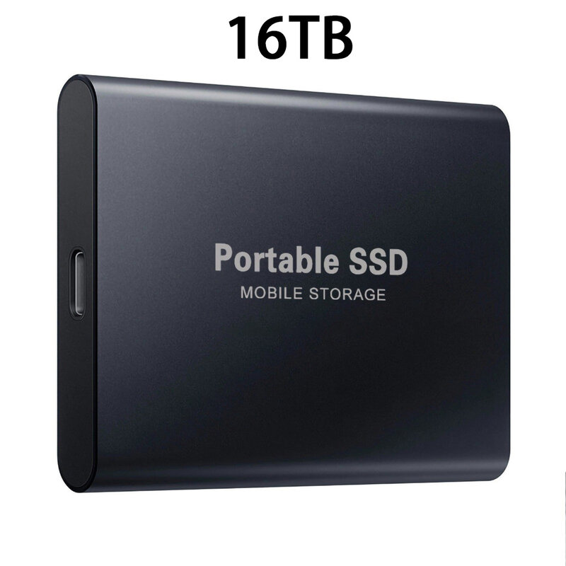 16 تيرا بايت SSD M.2 لأجهزة الكمبيوتر المحمول سطح المكتب Type-C USB 3.1 2 تيرا بايت SSD المحمولة 500 جيجابايت 4 تيرا بايت SSD خارجي جديد وسيط تخزين ذو حالة ثاب...