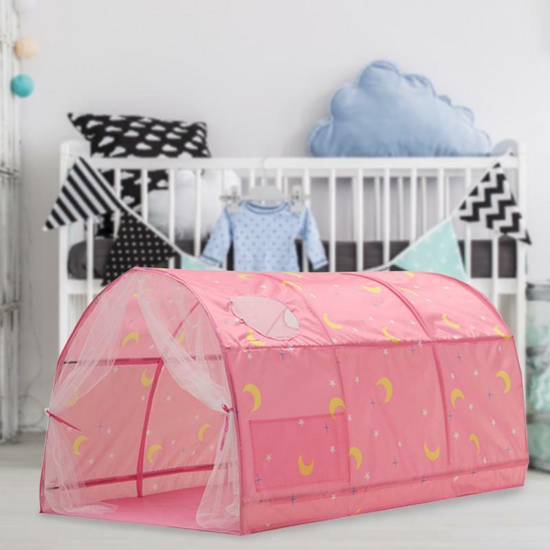 Bed Tent For Kids Single Bed Tent Canopy House Canopy Bed Dream Privacy Space Full Sleeping Tents For Two Single Beds Pop-Up