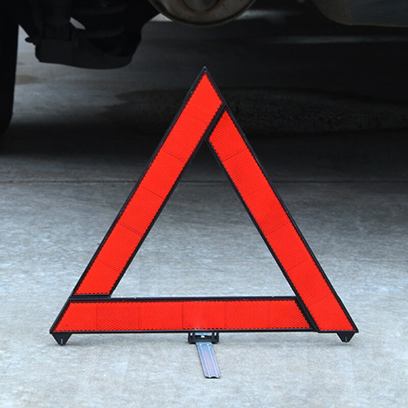 سيارة قابلة للطي عاكس ترايبود انهيار الطوارئ مثلث التحذير ليلة السلامة على الطرق تحذير ترايبود