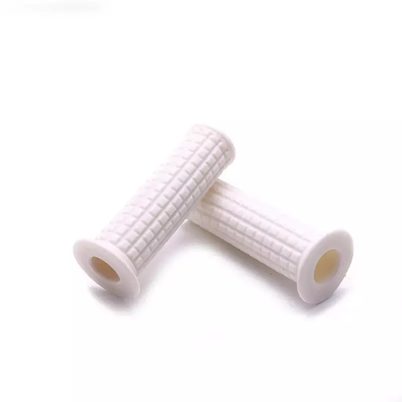 Motorcycle Handlebar Cover Hand Grips Anti-skid Bike Cover Lattice Modified Rubber Vintage