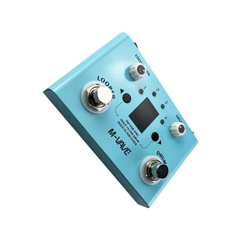 Effects Pedal Drum Machine+Musical Instrument Loop Effect Adjustable Vocal Reverb Effect Equipment Musical Instrument Playing