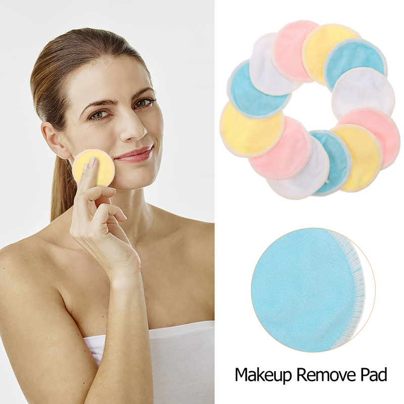 12pcs Powder Removal Pads Makeup Remover Pads Makeup Supplies