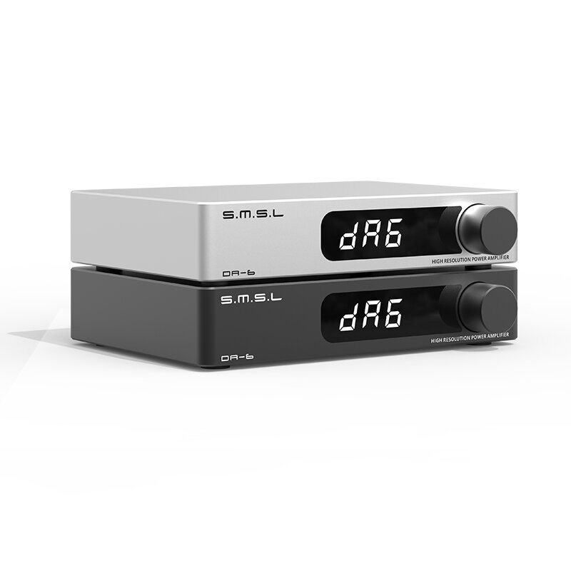 SMSL DA-6 70 واط * 2 مكبر كهربائي فئة D 2.0 عالية الدقة الرقمية مضخم الصوت HiFi سطح المكتب أمبير صغير للسماعات