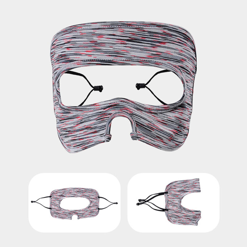 VR نظارات قناع عين غطاء مطاطا قابل للتعديل تنفس عرق الفرقة ل كوة كويست 2/1 الواقع الافتراضي سماعات اكسسوارات