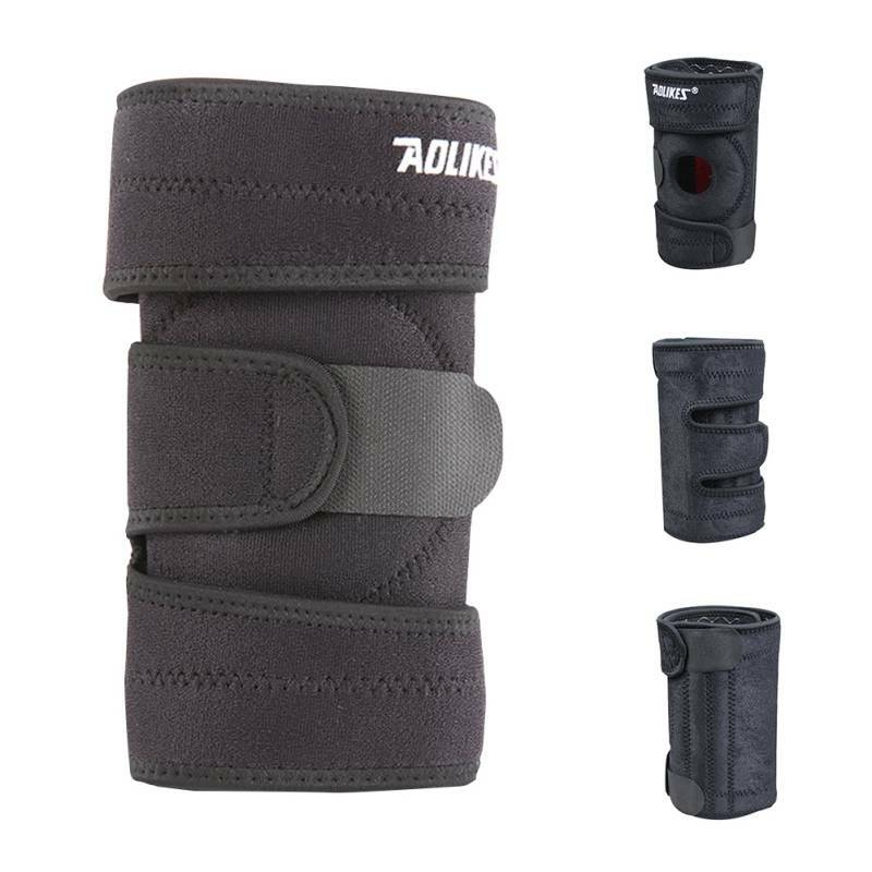 New Compression Knee Support Sleeve Protector Elastic Knee Pads Brace Springs Gym Sports Basketball Volleyball Running