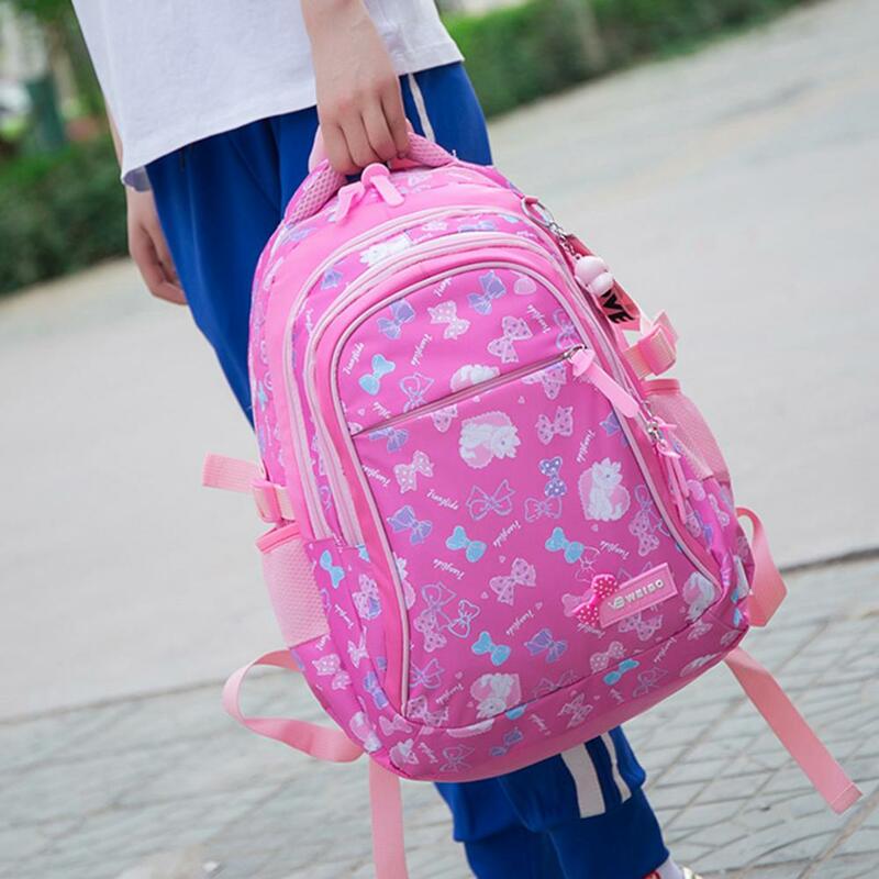 Useful Girls Handbag Adjustable Shoulder Straps Multipurpose Girls Pencil Bag for Primary School Students School Bag