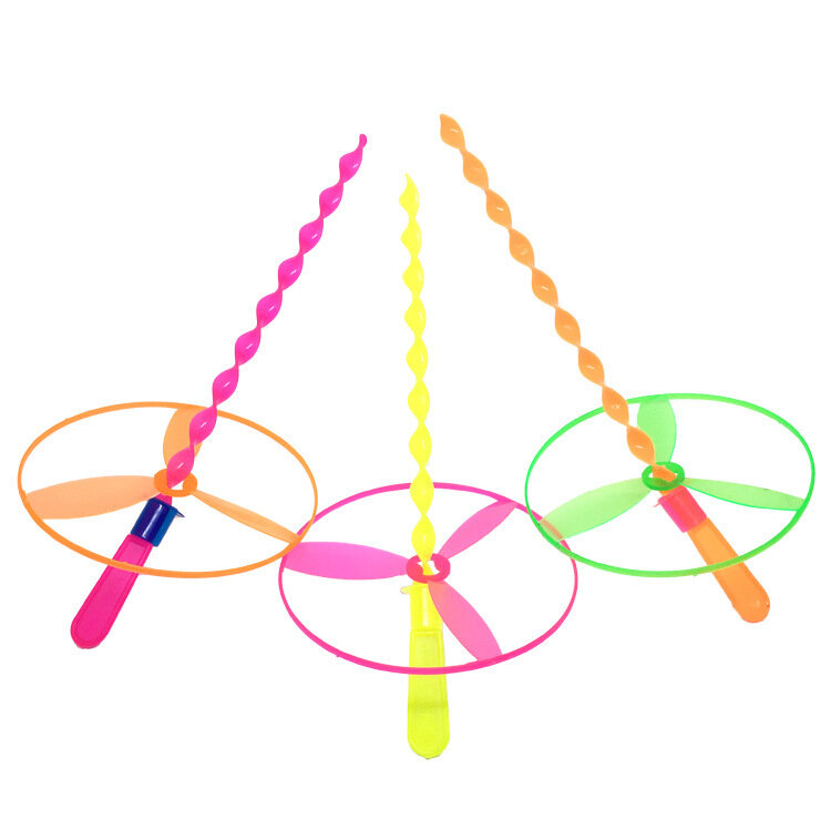 10/pcs Led Lighting Up Luminous Toy Flying slingshot Flying Toys Toys Xmas Decor light Quickly fast catapult #6