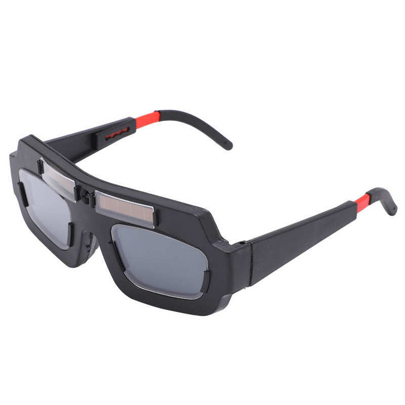 لحام نظارات الشمسية السيارات سواد لحام حملق المضادة للإشعاع نظارات السلامة قابل للتعديل لحام حماية Anti‑