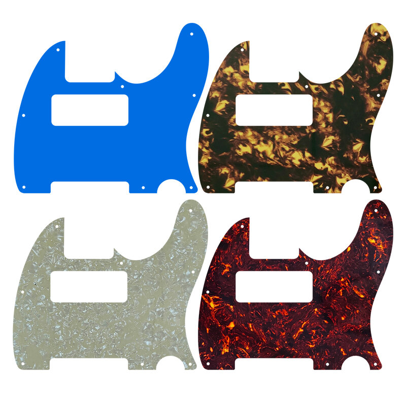 أجزاء غيتار مخصصة من feeman-لمعيار الولايات المتحدة 8 ثقوب برغي P90 Tele تليكستر جيتار بيكجوارد لوحة خدش اختيار متعدد الألوان