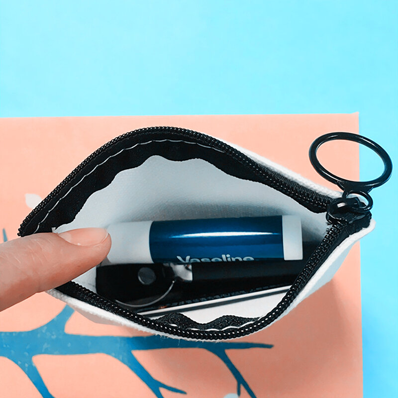 Santoro Gorjuss حقيبة مربعة صغيرة عملة محفظة تخزين حقيبة صغيرة بطاقة حقيبة مفتاح حقيبة عملة مخلب حقيبة سستة مفتاح حقيبة