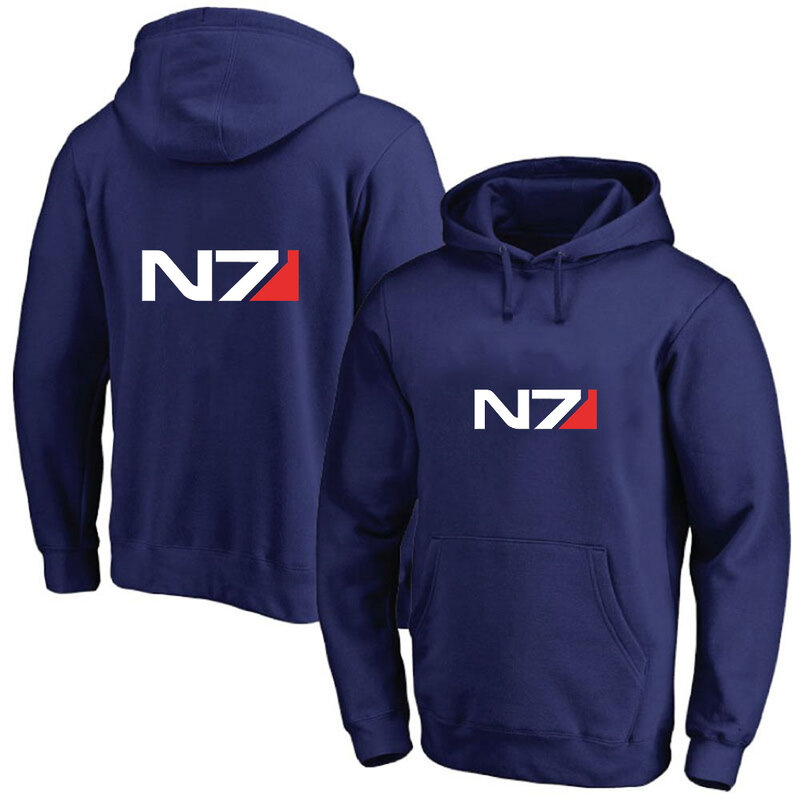 2022  Mass Effect N7 Mens Turtleneck Sweaters Slim Pullover Autumn Solid Color Handsome Long Sleeve Knitwear  Tops