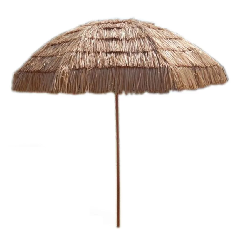 8 قدم من القش هاواي تيكي مظلة ، حمام سباحة الباحة مظلة الشاطئ مظلة في الهواء الطلق