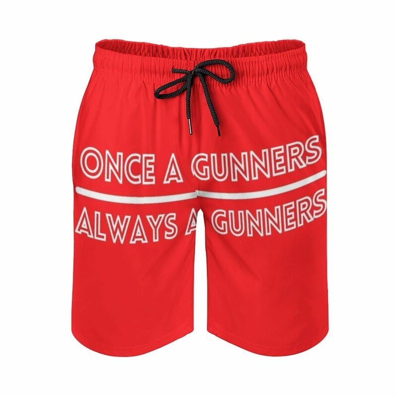 Once A Gunners Always A Gunners Men's Beach Shorts Board Shorts Bermuda Surfing Swim Shorts Coyg Come On You Gunners London Is #1