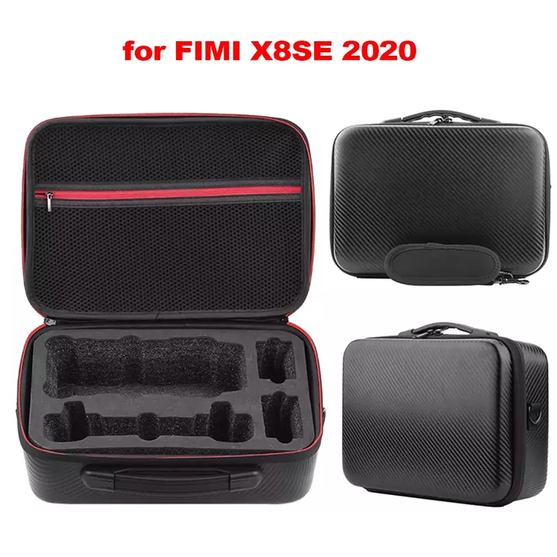 for FIMI X8 SE 2020 Shoulder Bag Protector Handbag Drone Battery Controller Storage Case Carrying Box Waterproof Suitcase