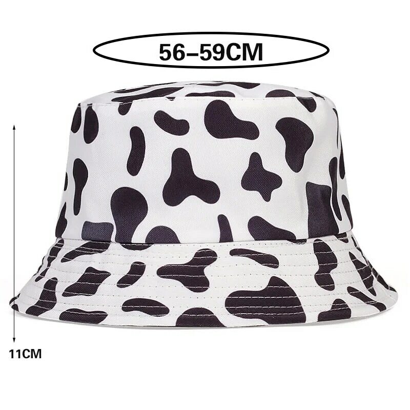 Fashion double-sided fisherman hat womens outdoor shade bucket hats wild tide hat cotton bucket hats for men casquette