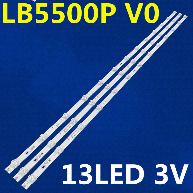 13LED 3 فولت 1055 مللي متر LED الخلفية قطاع ل 55U5069 55U5069EE 55U5069EV 55U5069EA HD550X1U84-T0L1 + 2019122001 APT-HXLB19088 55A7300F