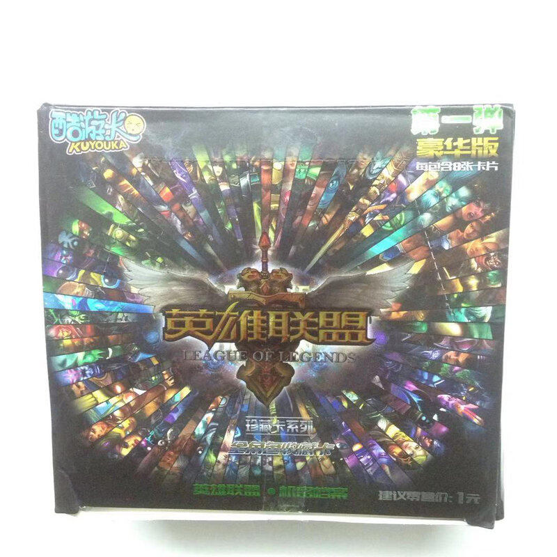 League of Legends Card Collector's Edition Board Game Anime Game Character Game Collection Flash Card Toy Gift for Kids