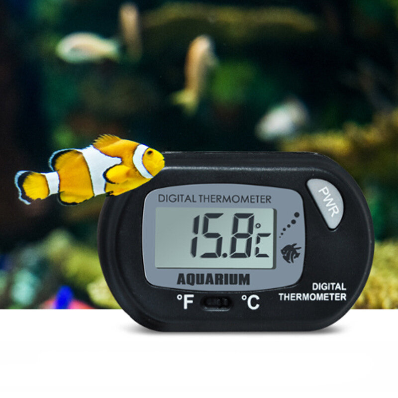 LCD ميزان الحرارة الرقمي الرطوبة مقياس درجة الحرارة الرطوبة مع التحقيق للسيارة الزواحف Terrarium خزان الأسماك الثلاجة