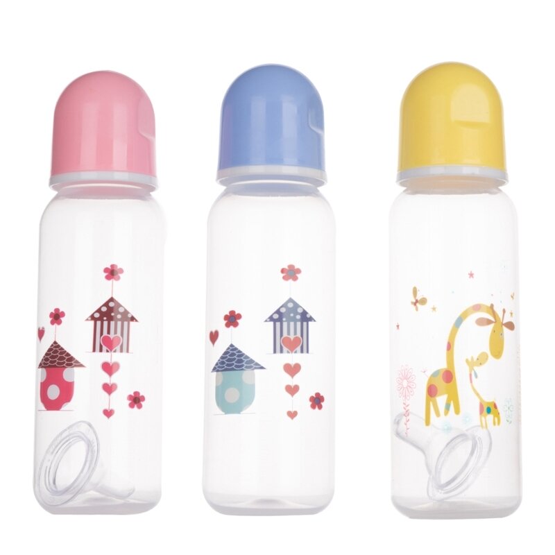 HUYU زجاجة الطفل مع أنماط مختلفة 250 مللي زجاجات الطفل تغذية الطفل مصاصة #1