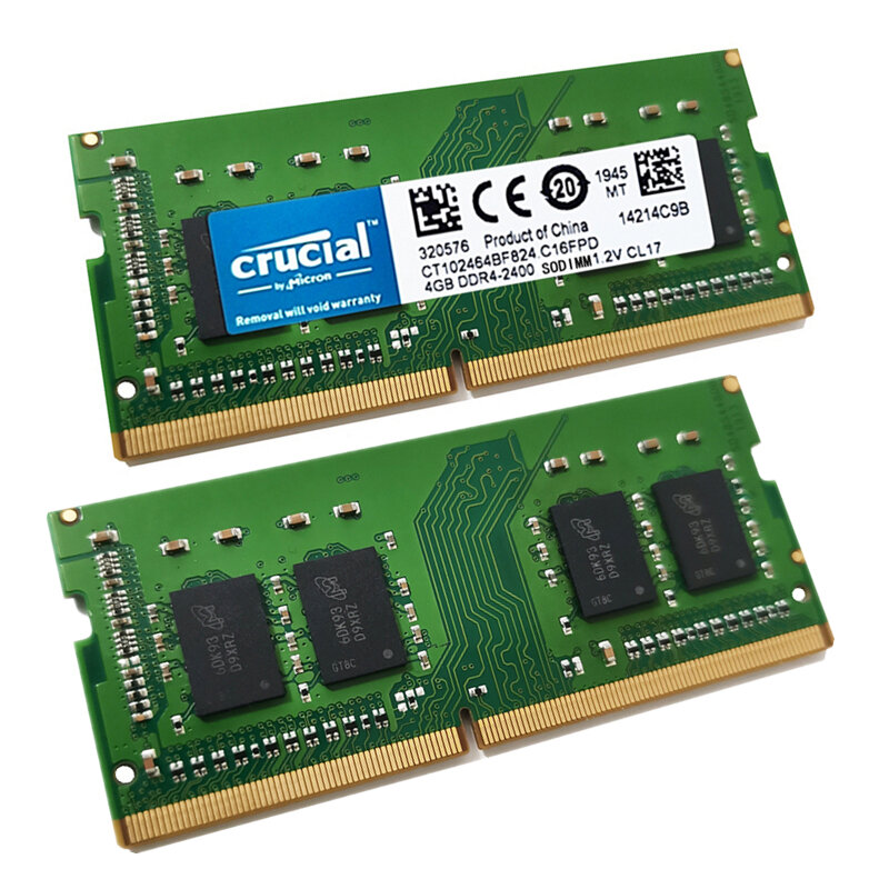 حاسمة DDR4 محمول الذاكرة 4GB 8GB 16GB PC4 19200 21300 17000B SODIMM 2133mhz 2400 2666 3200 mhz 1.2V 260PIN Memori ddr4 RAM