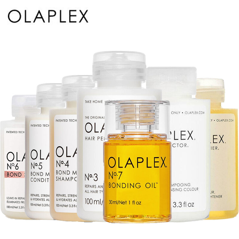 Olaplex No.1/2/3/4/5/6/7 Bond Multiplier No.2 Bond Perfector Stand Alone Professional Hair Treatment  Set Hair Oil Hair Mask