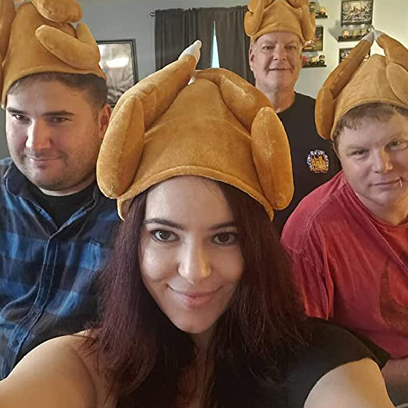 تركيا القبعات الشكر عيد الميلاد تركيا قبعة زي أفخم تركيا قبعة مع الساقين عطلة فستان بتصميم حالم الإكسسوارات
