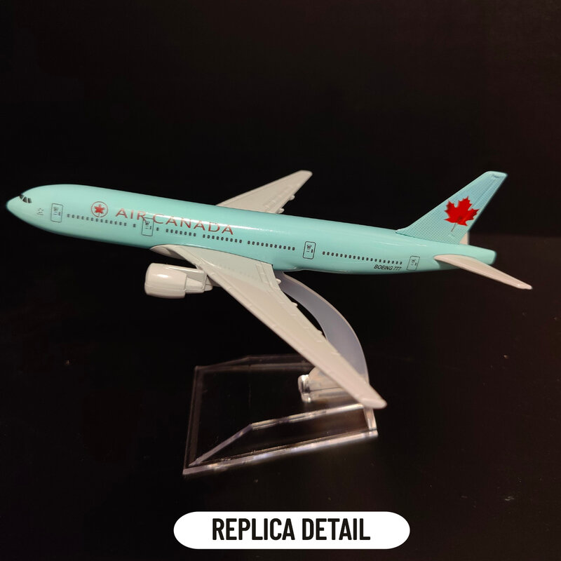 مقياس 1:400 طائرة معدنية طبق الاصل 15 سنتيمتر الخطوط الجوية الجوية كندا طائرة بوينغ ايرباص نموذج Diecast الطيران مصغرة جمع