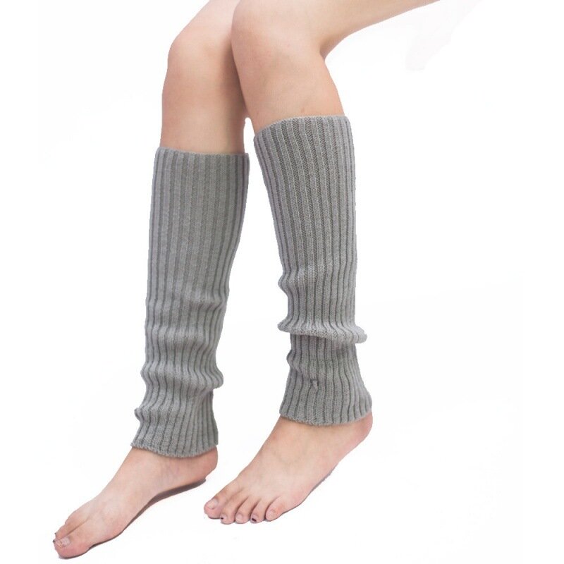 الشتاء النساء متماسكة رشاقته الدافئة تدفئة الساق الجوارب الصوف الساق كم الركبة عالية التمهيد جوارب JK لوليتا الإناث محبوك غطاء للقدم