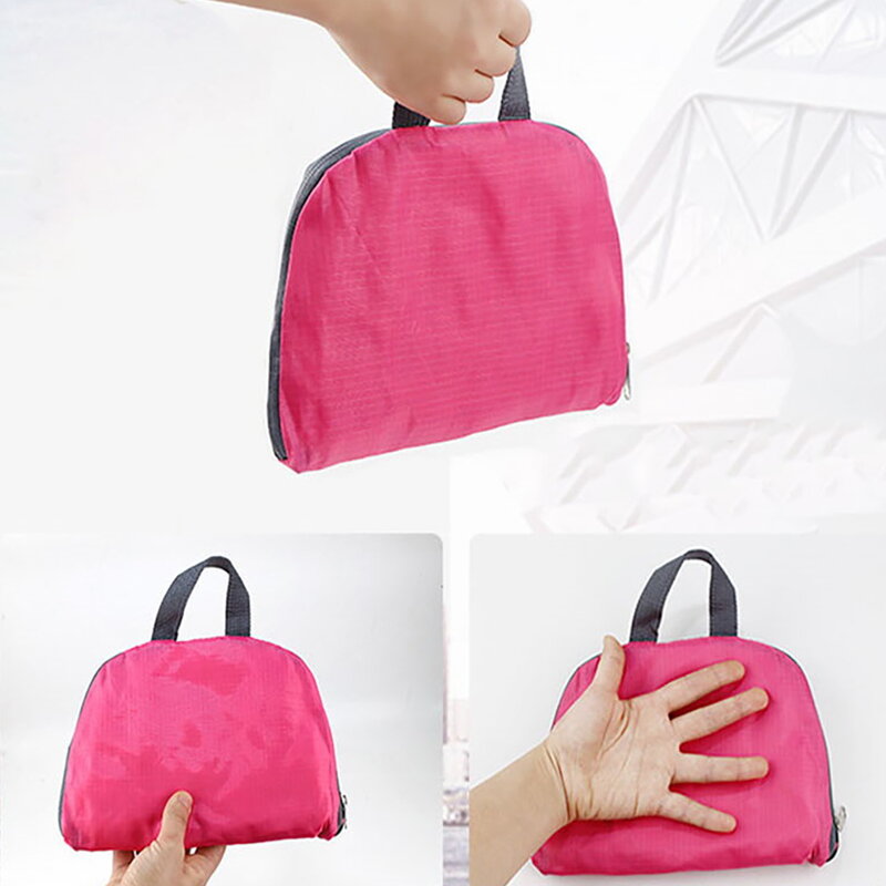 Unisex Foldable Bag Outdoor Backpack Portable Camping Hiking King Print Pink Traveling Daypack Leisure Unisex Sport Bag Backpack #5