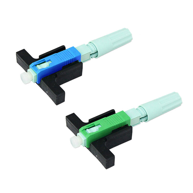 1 Pc SC/UPC Fiber Optic Fast Connector Butterfly SC Connector FTTH Quick Connector Aircraft Head Ceramic Core Quick Connector