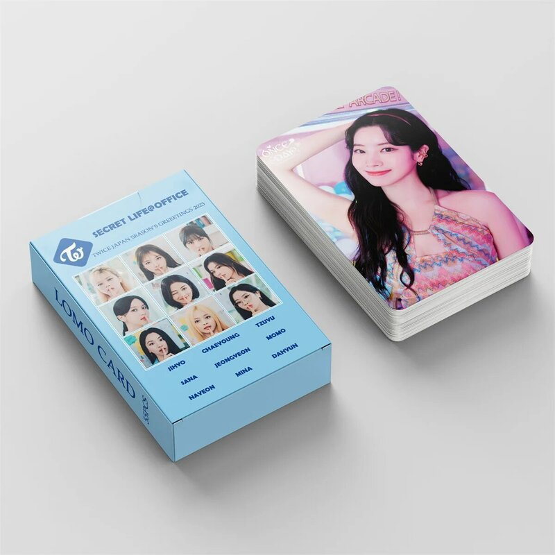 KPOP مرتين Ins الكورية نمط صغير لومو بطاقة يشعر تشو Ziyu بطاقة بريدية بطاقة عشوائية هدايا للنساء ألبوم فوتوكارد