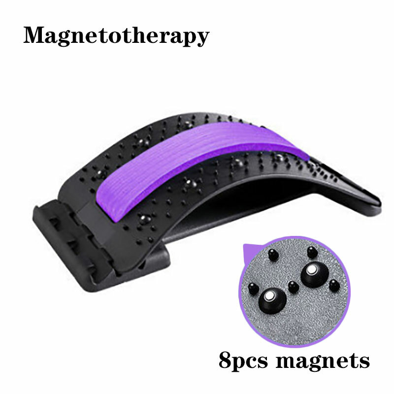 العلاج المغناطيسي متعدد المستويات قابل للتعديل الظهر مدلك نقالة الخصر الرقبة اللياقة البدنية قطني العمود الفقري العنقي دعم لتخفيف الآلام